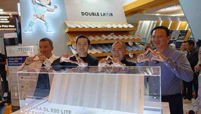 Atap UVPC, MATTAKA Launching Produk Baru Ekonomis, Berkualitas MATTAKA DL 830 Lite 8 MM, Basuki Tjahaja Purnama (AHOK): Wajib Pakai Produk Ini