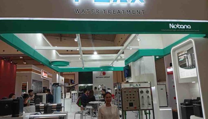 Flax Water Treatment Hadir di IndoBuildTech 2025, Teknologi Air Hidrogen Gaya Hidup Sehat