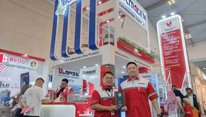 Ultrachem Ikut IndoBuildTech 2025, Visi Agar Semakin Dikenal Masyarakat