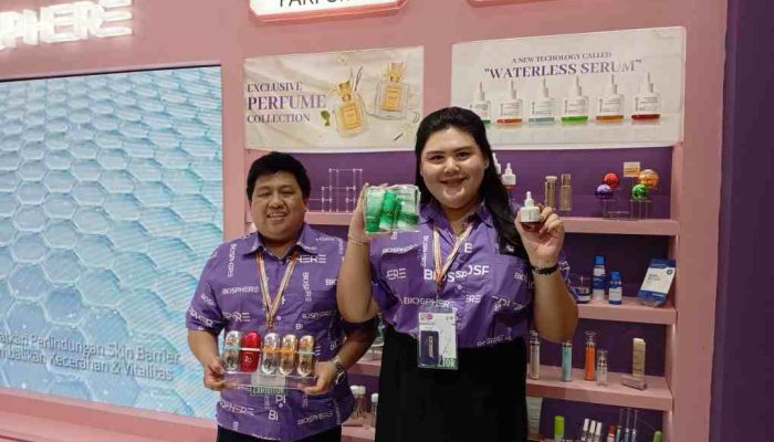 IndoBeauty Expo 2025, Jihan Gozali: Biosphere Hadir – Branding, Perkenalkan Waterless Serum