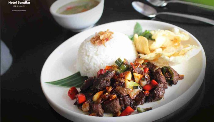 Kenikmatan Autentik Menu Istimewa Daging Gongso Khas Nusantara Di Hotel Santika Premiere ICE – BSD City